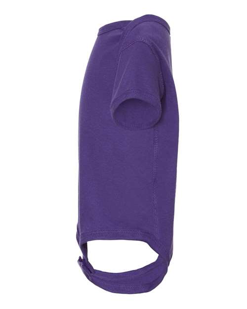 Rabbit Skins Infant Baby Rib Bodysuit 4400 Purple