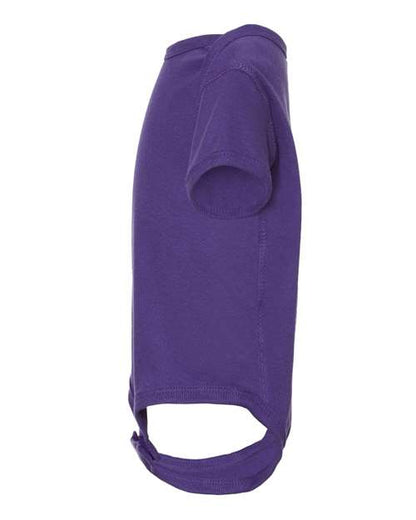 Rabbit Skins Infant Baby Rib Bodysuit 4400 Purple