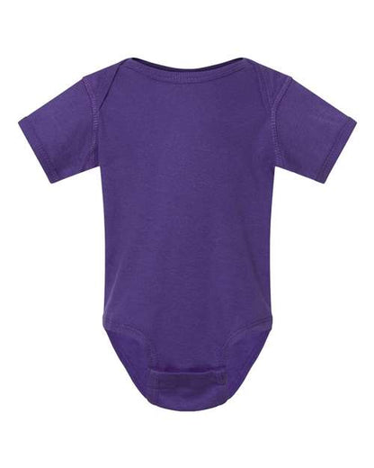 Rabbit Skins Infant Baby Rib Bodysuit 4400 Purple