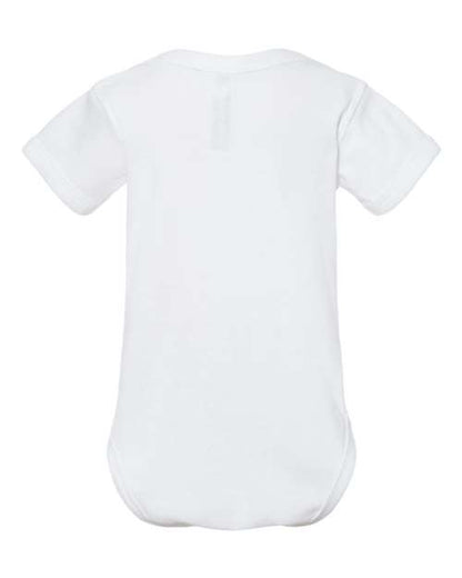 Rabbit Skins Infant Baby Rib Bodysuit 4400 White