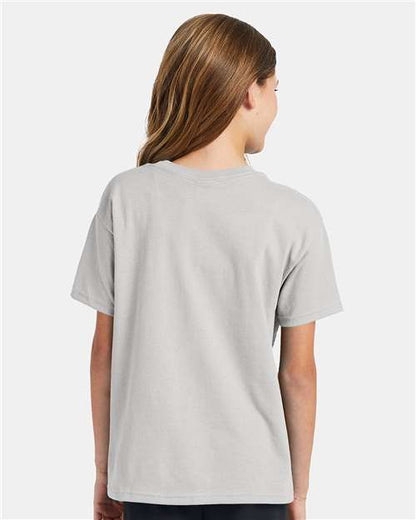 Hanes Ecosmart™ Youth T-Shirt 5370 Ash