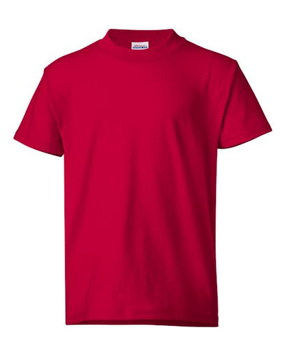 Hanes Ecosmart™ Youth T-Shirt 5370 Deep Red