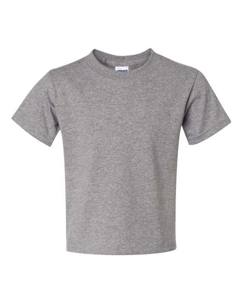 JERZEES Dri-Power® Youth 50/50 T-Shirt 29BR Oxford Custom Embroidered Business Logo