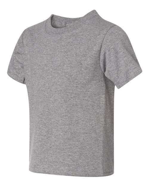 JERZEES Dri-Power® Youth 50/50 T-Shirt 29BR Oxford Custom Embroidered Business Logo