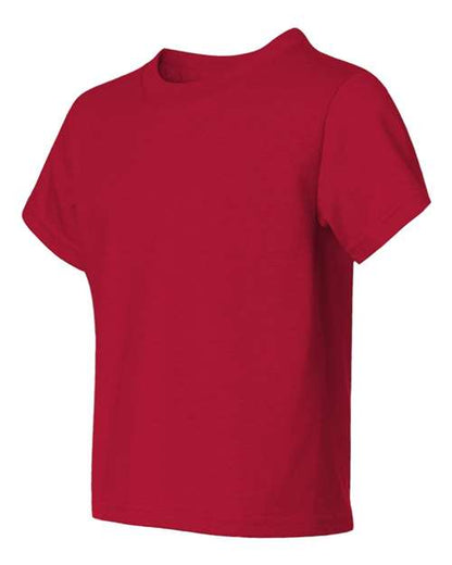 JERZEES Dri-Power® Youth 50/50 T-Shirt 29BR Tennessee Orange Custom Embroidered Business Logo