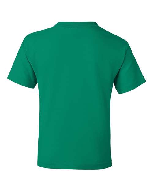 Gildan DryBlend® Youth T-Shirt 8000B Jade Dome Custom Embroidered Business Logo