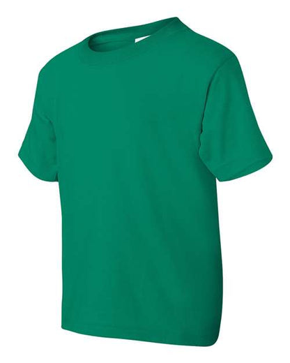 Gildan DryBlend® Youth T-Shirt 8000B Jade Dome Custom Embroidered Business Logo
