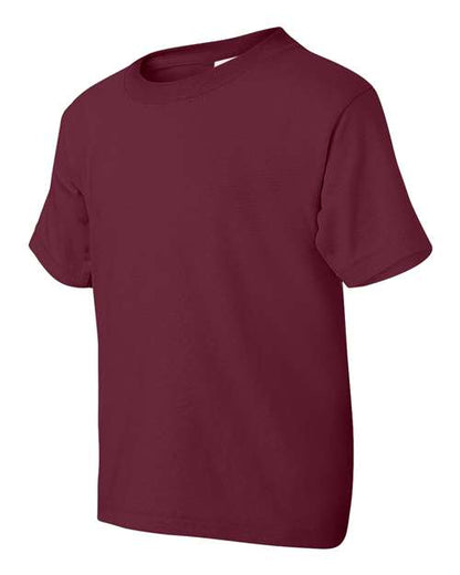 Gildan DryBlend® Youth T-Shirt 8000B Lime Custom Embroidered Business Logo
