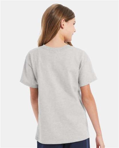 Hanes Essential-T Youth T-Shirt 5480 Ash
