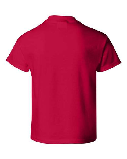 Hanes Essential-T Youth T-Shirt 5480 Deep Red