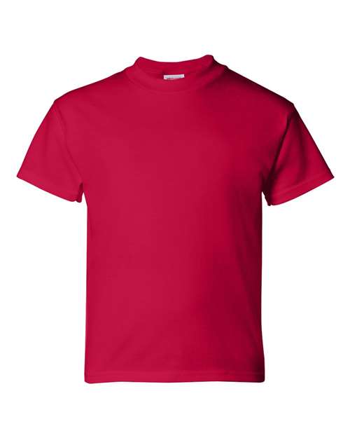 Hanes Essential-T Youth T-Shirt 5480 Deep Red