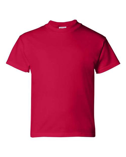 Hanes Essential-T Youth T-Shirt 5480 Deep Red