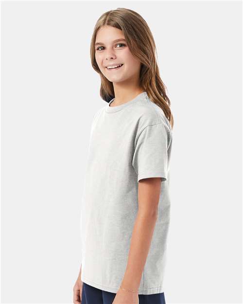 Hanes Authentic Youth T-Shirt 5450 Ash