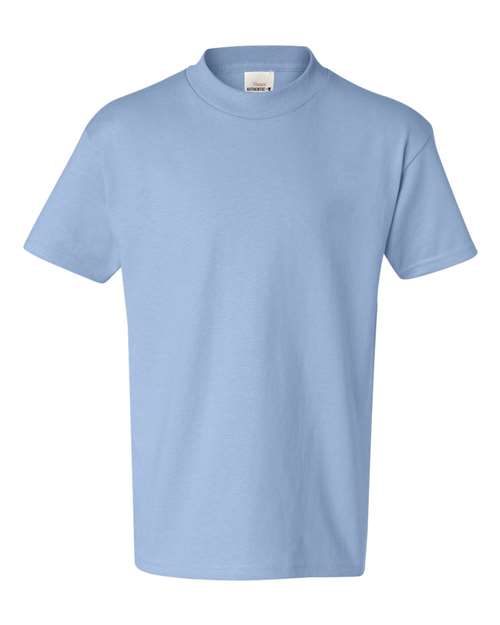 Hanes Authentic Youth T-Shirt 5450 Light Blue