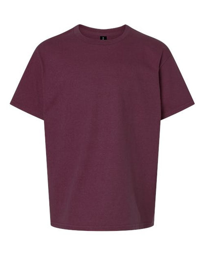 Gildan Ultra Cotton® Youth T-Shirt 2000B Lime Custom Embroidered Business Logo