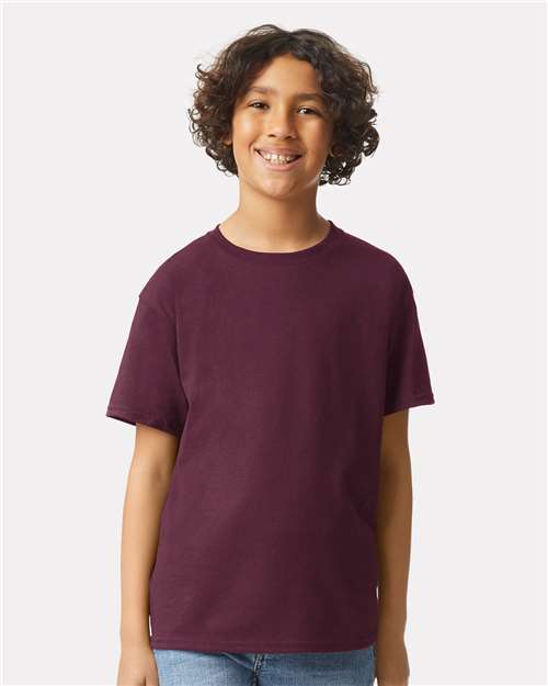 Custom Embroidered  Gildan Ultra Cotton® Youth T-Shirt 2000B Maroon