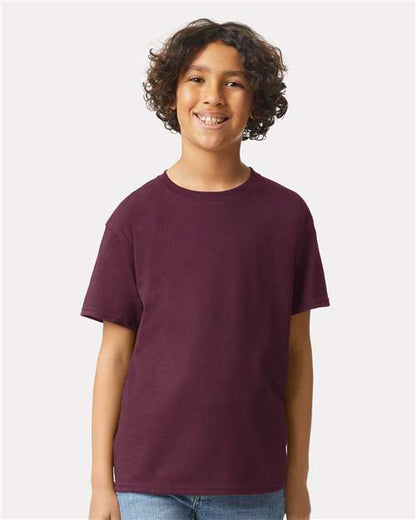 Custom Embroidered  Gildan Ultra Cotton® Youth T-Shirt 2000B Maroon