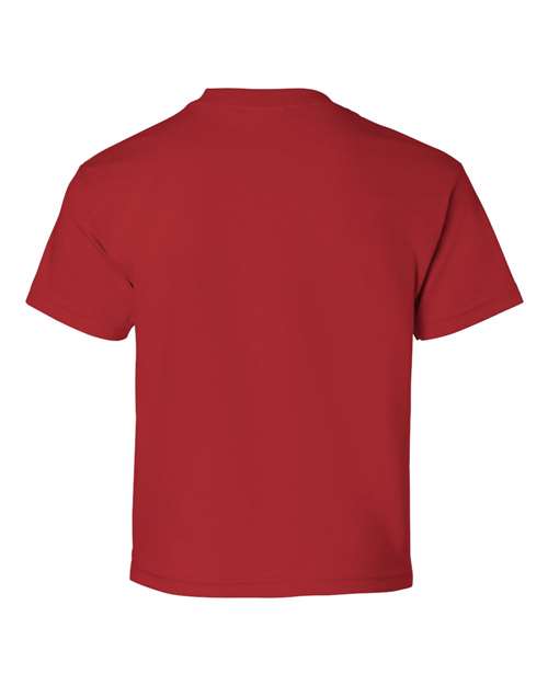 Gildan Ultra Cotton® Youth T-Shirt 2000B Red Custom Embroidered Business Logo