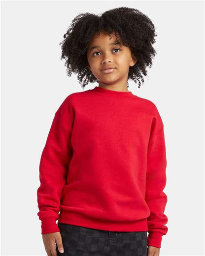 Custom Embroidered  Hanes Ecosmart® Youth Crewneck Sweatshirt P360  