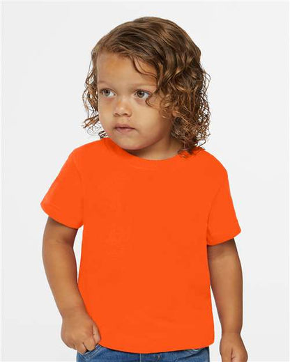 Custom Embroidered  Rabbit Skins Juvy Short Sleeve T-Shirt 3301J  