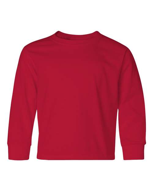 JERZEES Youth Dri-Power Long Sleeve 50/50 T-Shirt 29BLR
