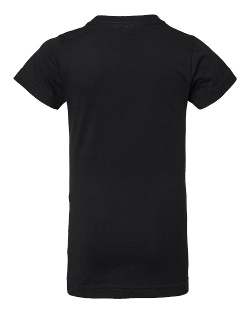 LAT Girls' Fine Jersey Tee 2616 Black