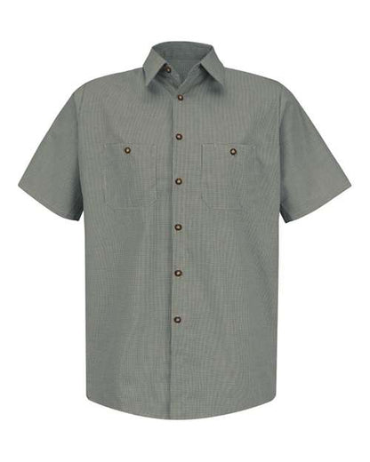 Red Kap Premium Short Sleeve Work Shirt SP20 Custom Embroidered Business Logo