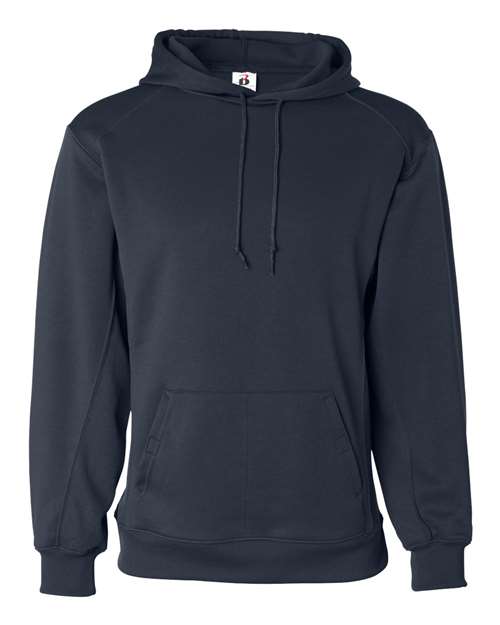 Badger Performance Fleece Hooded Sweatshirt 1454 Navy