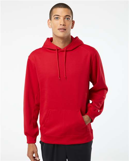 Badger Men's Performance Fleece Hooded Sweatshirt 1602