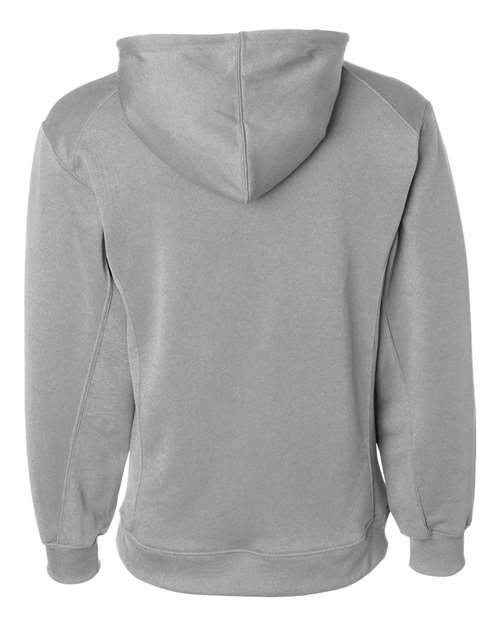 Badger Performance Fleece Hooded Sweatshirt 1454 Silver