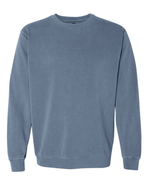 Comfort Colors Colorblast Crewneck Sweatshirt 1545 Custom Embroidered Business Logo