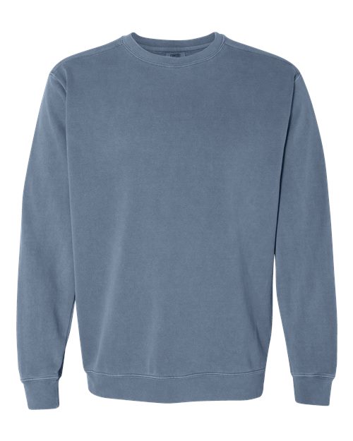 Comfort Colors Garment-Dyed Sweatshirt 1566 Blue Jean