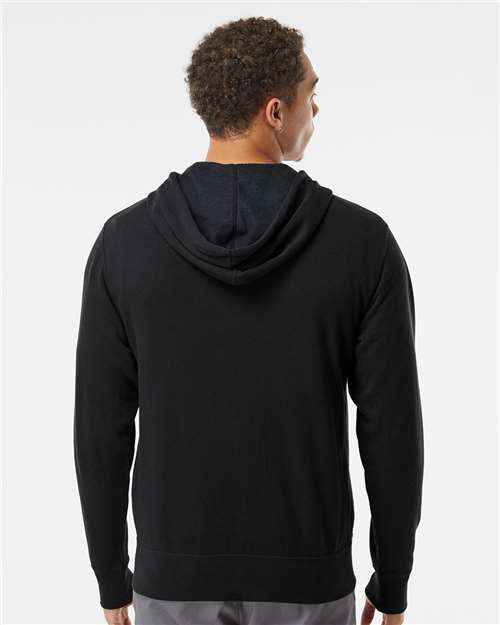 Independent Trading Co. Lightweight Full-Zip Hooded Sweatshirt AFX90UNZ Custom Embroidered Business Logo