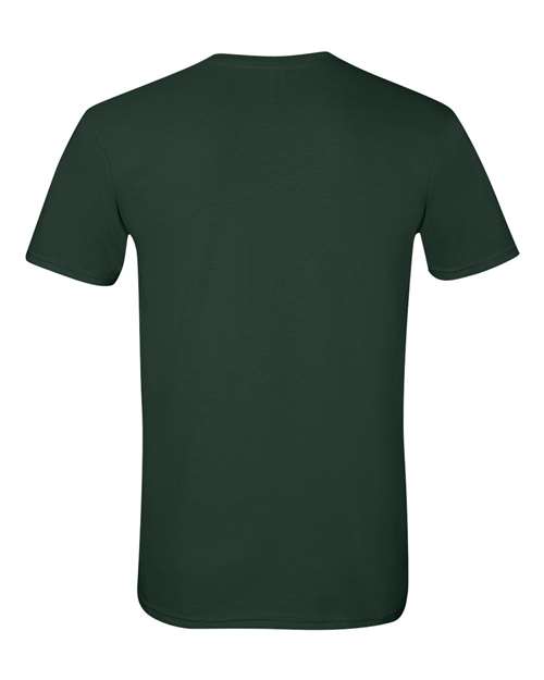 Gildan Softstyle® T-Shirt 64000 Forest Custom Embroidered Business Logo