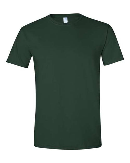 Gildan Softstyle® T-Shirt 64000 Forest Custom Embroidered Business Logo