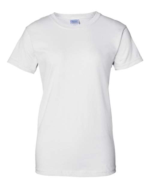 Gildan Ultra Cotton® Women’s T-Shirt 2000L Custom Embroidered Business Logo