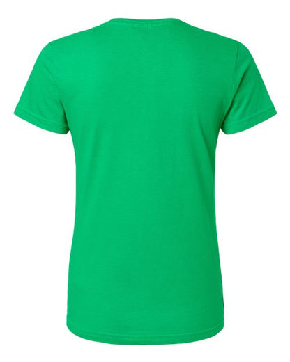 Gildan Softstyle® Women’s T-Shirt 64000L Irish Green Custom Embroidered Business Logo