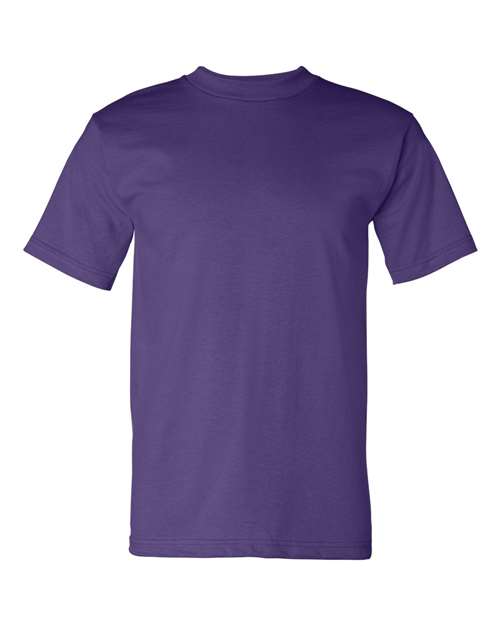 Bayside USA-Made Heavyweight T-Shirt 5100 Purple