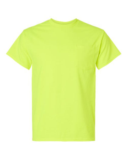 Gildan Ultra Cotton® Pocket T-Shirt 2300 Safety Green