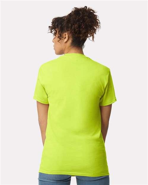 Gildan Ultra Cotton® Pocket T-Shirt 2300 Safety Green