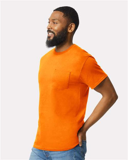 Gildan Ultra Cotton® Pocket T-Shirt 2300 Safety Orange