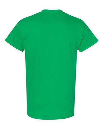 Gildan USA-Made Fine Jersey T-Shirt 5000 Indigo Blue Custom Embroidered Business Logo