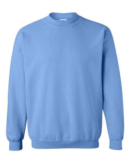 Gildan Heavy Blend™ Crewneck Sweatshirt 18000 Carolina Blue Custom Embroidered Business Logo
