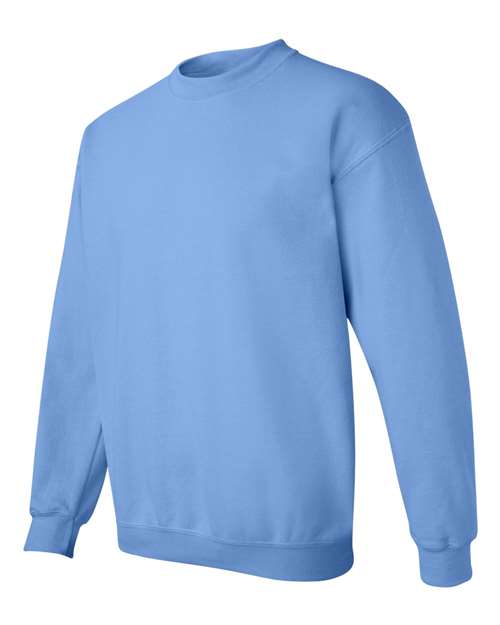 Gildan Heavy Blend™ Crewneck Sweatshirt 18000 Carolina Blue Custom Embroidered Business Logo