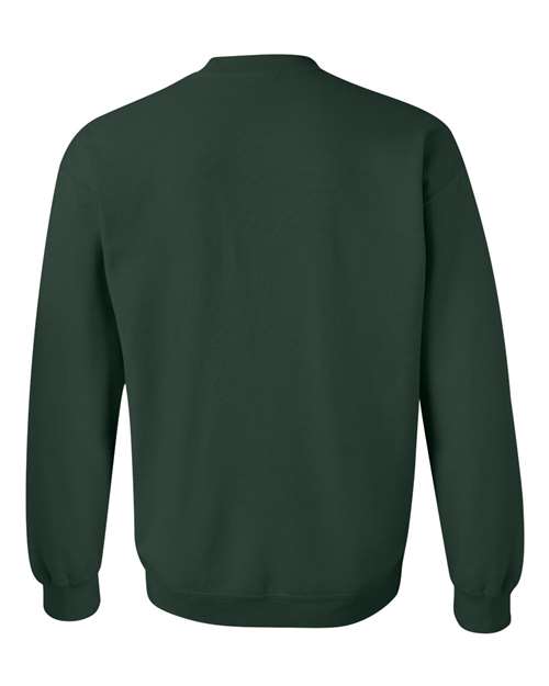 Gildan Heavy Blend™ Crewneck Sweatshirt 18000 Forest Custom Embroidered Business Logo