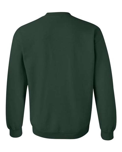 Gildan Heavy Blend™ Crewneck Sweatshirt 18000 Forest Custom Embroidered Business Logo