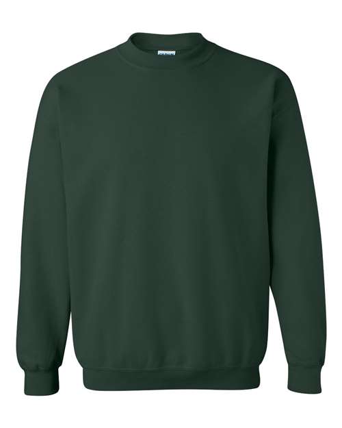Gildan Heavy Blend™ Crewneck Sweatshirt 18000 Forest Custom Embroidered Business Logo