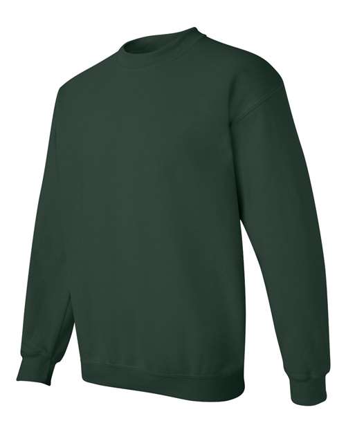 Gildan Heavy Blend™ Crewneck Sweatshirt 18000 Forest Custom Embroidered Business Logo