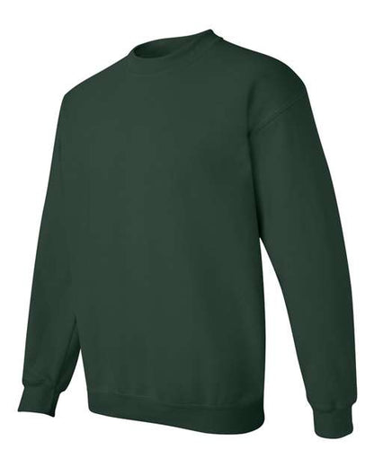 Gildan Heavy Blend™ Crewneck Sweatshirt 18000 Forest Custom Embroidered Business Logo