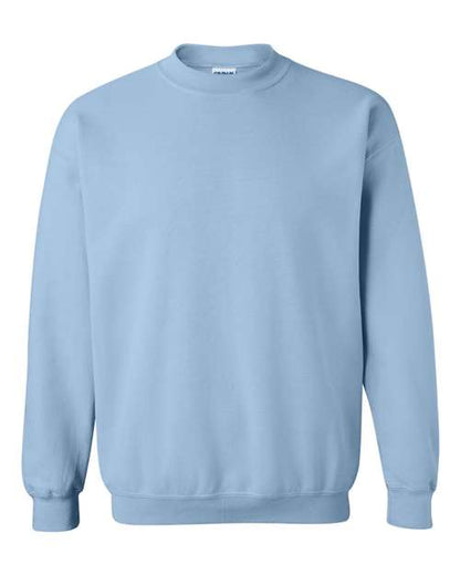 Gildan Heavy Blend™ Crewneck Sweatshirt 18000 Irish Green Custom Embroidered Business Logo